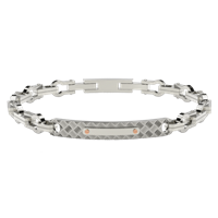 Pulsera Comete Hombre Texture in  Acero quirúrgico UBR783 - UBR783